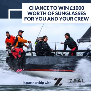 Do you and your crew want to win some amazing new sunglasses in preparation for your next JOG race?

We have partnered with Zeal Optics who are offering you and your entire crew (max 6 pairs) the opportunity to each win sunglasses from the recently expanded Auto Sun collection, designed for racing at sea. Literally just launched this month, the new styles have lenses that combine photochromic technology and polarized protection to automatically adjust tint and colour in changing light conditions, delivering an unsurpassed optical experience for all-day performance on the water. One Lens, Every Condition! Ideal for some of the varying conditions we all tend to see on any normal JOG race. Plus one pair is worth £185rrp.

All we ask is you do two things:
1) Tell us in the comments section, what you think @deecaffari MBE had seen at the time this photo was taken?
2) Agree to create a mini documentary of your next JOG race, all wearing your new sunglasses, if you win.
 
All you have to do is tell us in the comments section, what you think @deecaffari MBE is looking at with such concentration at the time this photo was taken? And agree to the T&C's Winners will be announced on Friday 12th August 2022.

T&C’s: Entrants must be 18 + UK only. The competition closes on Tuesday 9th August 2022 at 23:59. The winner will be selected by the Zeal Optics team and notified on Wednesday 10th August 2022 via Direct Message. The winner will have 24-hours to respond – if there is no answer within this time, another winner will be selected. Max 1 entry per person. The mini documentary will need to be filmed in 2022 on a JOG race. By entering the competition, the entrant agrees that the mini documentary made will be used on Zeal Optics Instagram account.

📸 - @rick_tomlinson 

#JOGracing #junioroffshoregroup #generationjog #JOGSpirit #SpiritOfJog #offshoreracing #stonewaysmarineinsurance #hondamarine #exposurelights #exposureolas #mdlmarinas #osmotechuk #predictwind #onesails #onesailgbrsouth #salcombegin #serversys #henrilloyd #theportalcompany