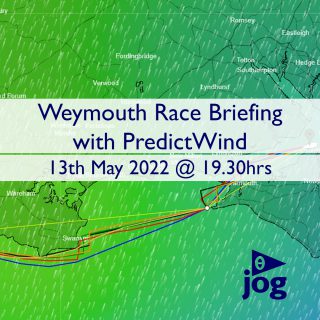 Are you racing to Weymouth this weekend? If so there is a virtual pre race weather and course briefing on Friday at 19.30hrs. JOG committee members Will Prest and Will McGough will host the briefing and cover all the important aspects of race day. Sign up to the weather briefing via the link on our most recent Facebook post.

If you aren't already entered there is still time to enter and join the large fleet numbers.

#JOGracing #junioroffshoregroup #generationjog #JOGSpirit #SpiritOfJog #offshoreracing #stonewaysmarineinsurance #hondamarine #exposurelights #exposureolas #mdlmarinas #osmotechuk #predictwind #onesails #onesailgbrsouth #salcombegin #serversys #henrilloyd #theportalcompany
