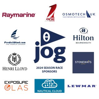 We are proud to announce a couple of new race sponsors this season as well as a number of long standing supporters of the club. JOG race sponsors play a key part in the running of each race and help create the brilliant racing experience JOG is known for both on and off the water. 

A number of our race sponsors also offer discounts to JOG members through the members benefits page on our website. Visit the members benefits page for more information. 

@raymarine @onesails_gbr_south Nautical cloud @exposure.marine @lewmarmarine 
@hiltonbournemouth @osmotech_uk Stoneways Marine Insurance @henrilloyd_ @predict_wind